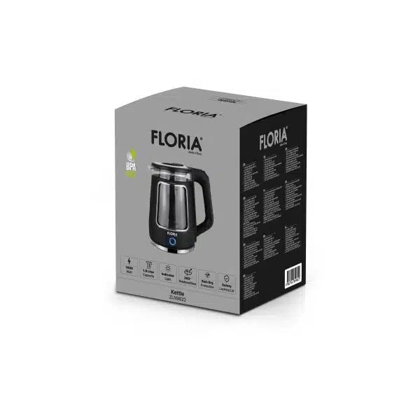 Fierbător Electric Floria, 1,8 L, Bază Rotativă - ZLN9822 – fotografie 2 cu detalii ale produsului