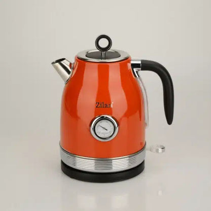 Fierbător Electric Zilan Retro, 1,7 L, Roșu - ZLN7033 – fotografie 2 cu detalii ale produsului