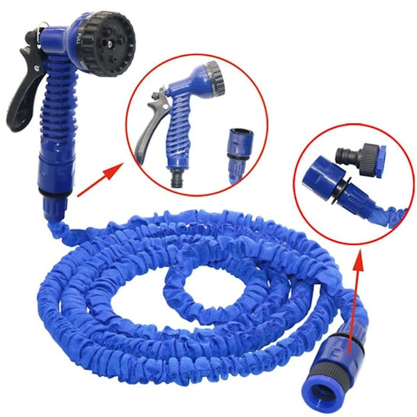 Furtun Extensibil 30M – Furtun Grădină Expandabil cu Aparat de Stropit, Rezistent și Compact
