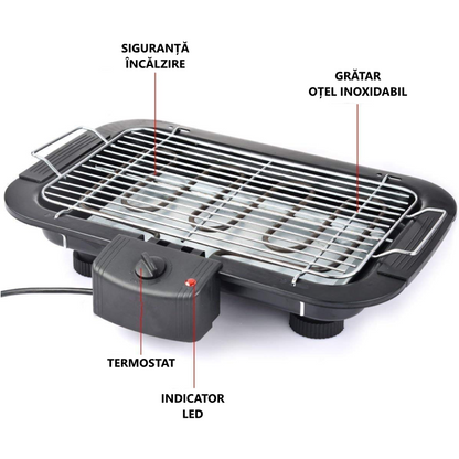 gratar specificatii tehnice si butoane