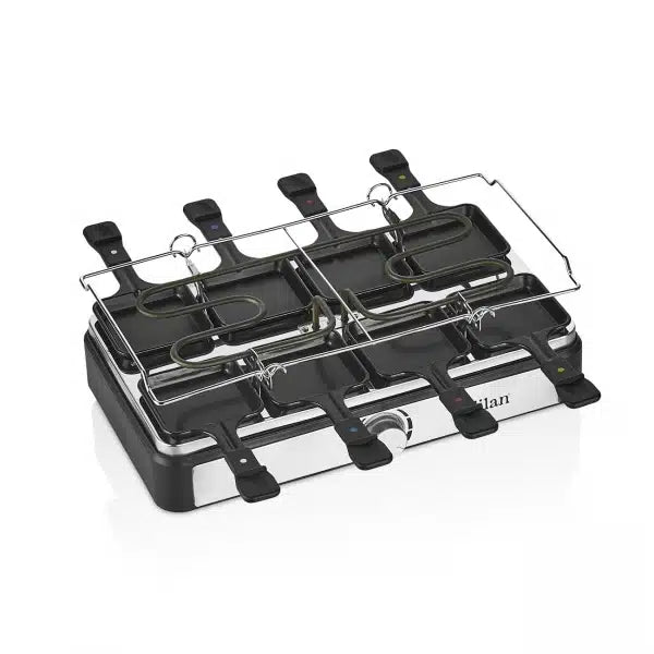 Grătar Electric Zilan 2 în 1, Piatră și Placă de Aluminiu - ZLN8863 – fotografie 2 cu detalii ale produsului