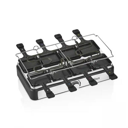 Grătar Electric Zilan 2 în 1, Piatră și Placă de Aluminiu - ZLN8863 – fotografie 2 cu detalii ale produsului