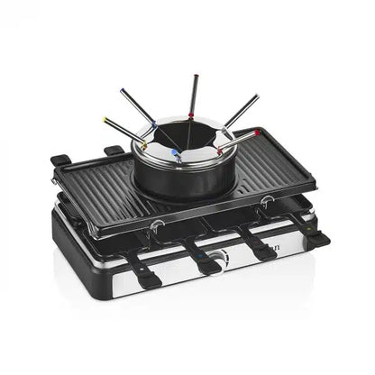 Grătar Electric Zilan 3 în 1, Raclette pentru 8 Persoane - ZLN8856 – vedere generală a produsului