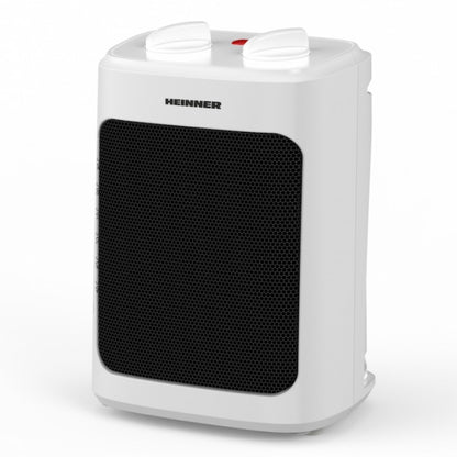 Radiator Ceramic Heinner – 2000W, 3 Trepte de Putere (900/1300/2000W), Termostat Reglabil, Element PTC, Protectie Supraincalzire si Anti-Rasturnare – Caldura Eficienta si Sigura – HCH-M20WH