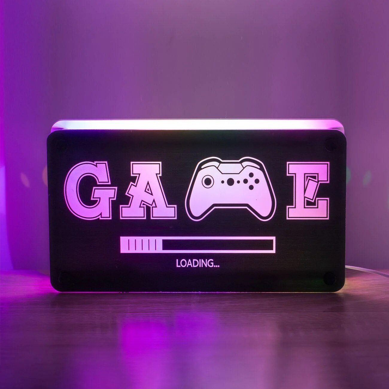 lampa neon game loading