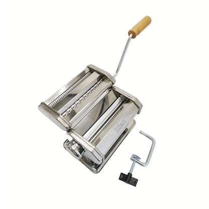 Mașină Manuală de Paste Zilan, Corp din Inox, 150 mm - ZLN9471 – fotografie 3 cu detalii ale produsului