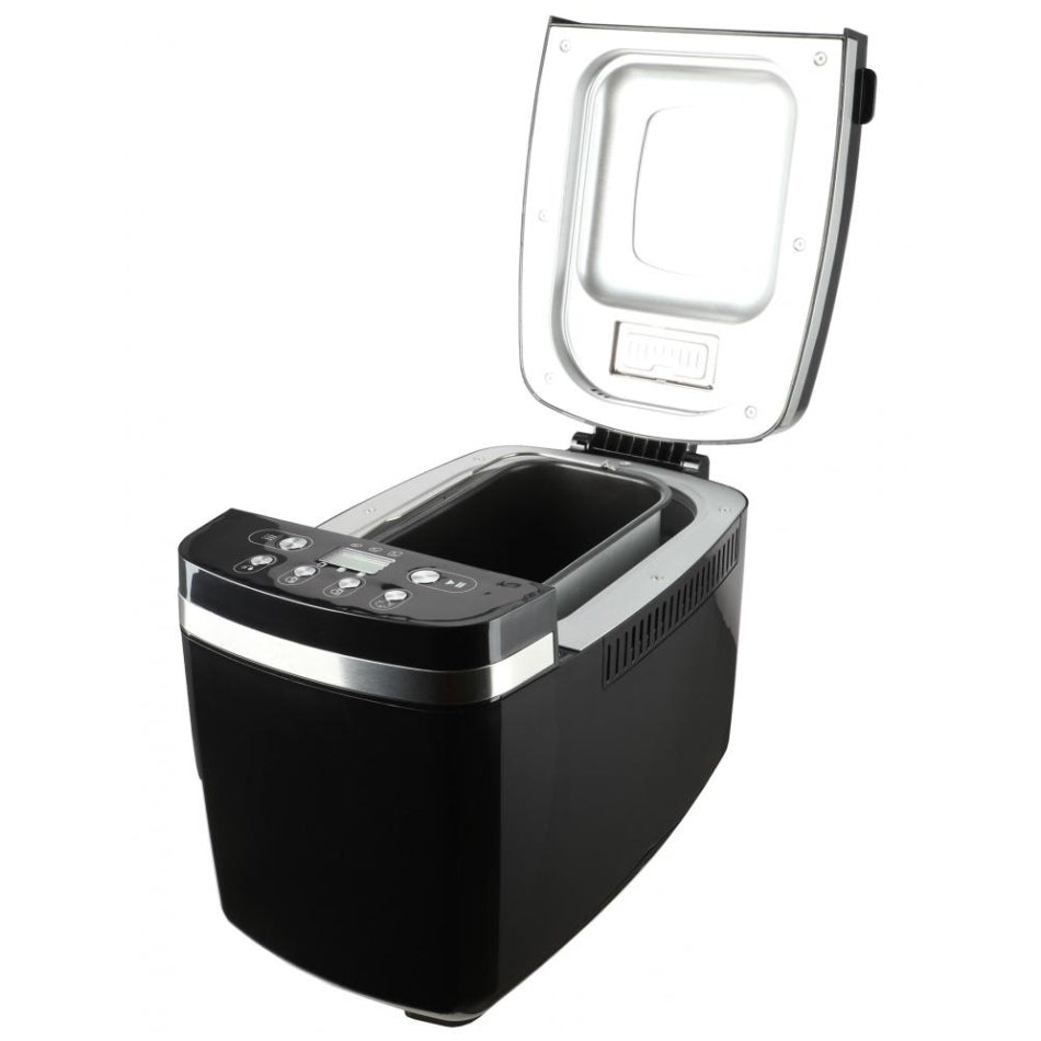 Masina de Paine Heinner – 850W, Capacitate 1360g, 14 Programe, 3 Nivele de Rumenire, Functie Fara Gluten, Timer, Functie Gem, 2 Palete de Framantare – Paine Delicioasa si Proaspata in Fiecare Zi – HBM-D850BK2P