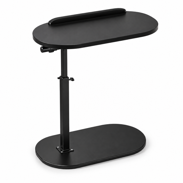 Măsă Cafea-Laptop Portabilă Reglabila Luxis Negru 40x30x45-80cm 1.83kg, Compactă, Rezistentă - MCafea-115