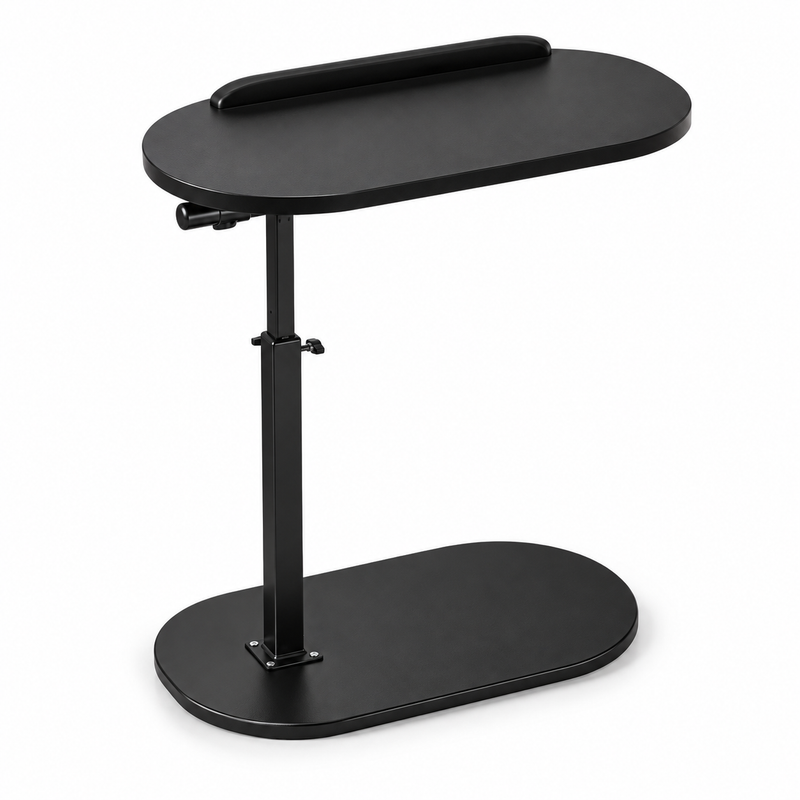 Măsă Cafea-Laptop Portabilă Reglabila Luxis Negru 40x30x45-80cm 1.83kg, Compactă, Rezistentă - MCafea-115