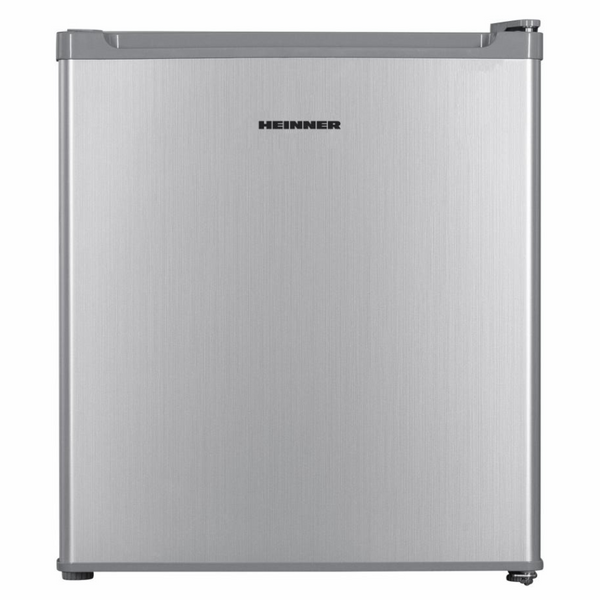 Frigider Mini-Bar Heinner - 41L, Termostat Mecanic, Ușă Reversibilă, Zgomot Redus, Clasa E, Argintiu - HMB-HM41SE++