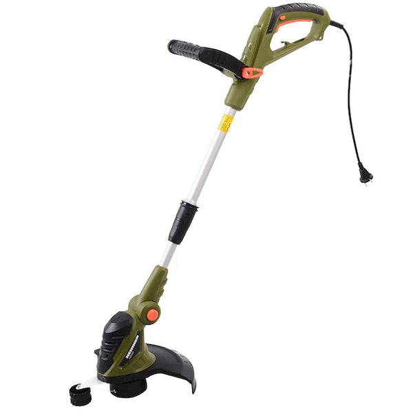 Motocoasă Electrică Heinner  – 550W, 10.000 RPM, Diametru 30 cm, Fir, Trimmer - VCE001