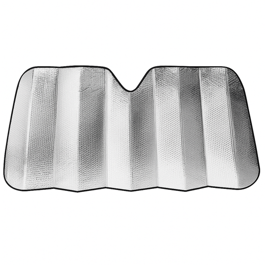 Parasolar Auto Parbriz Interior Aluminiu - Protectie Avansata impotriva Soarelui - 60 x 130 cm