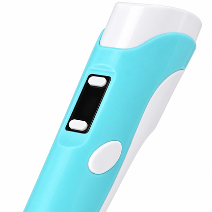 Pix 3D LUXiS PEN2, detaliu al afișajului LCD și al butoanelor