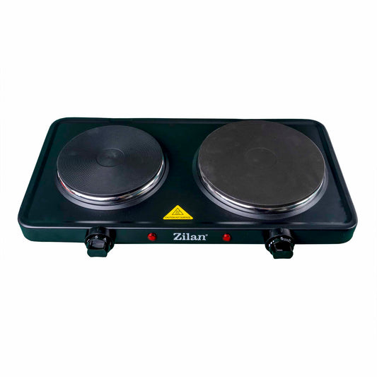 Plită Electrică Dublă Zilan, 2500 W, Negru - ZLN2181 – vedere generală a produsului
