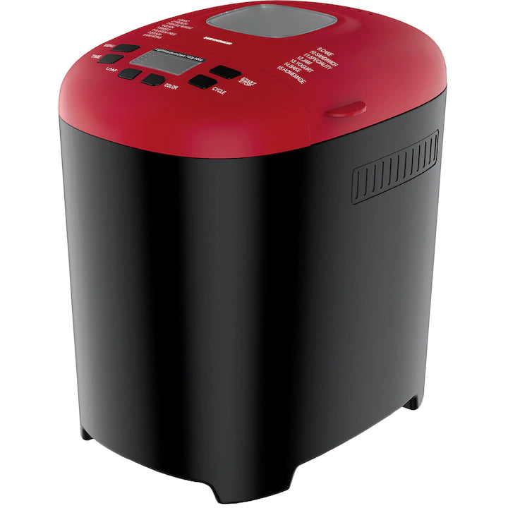 Masina de Paine Heinner – 550W, 15 Programe, Capacitate 900g, Ecran LCD, Timer 13h, Functie Mentinere Cald – Paine Proaspata Oricand, Simplu si Rapid – HBM-915BK