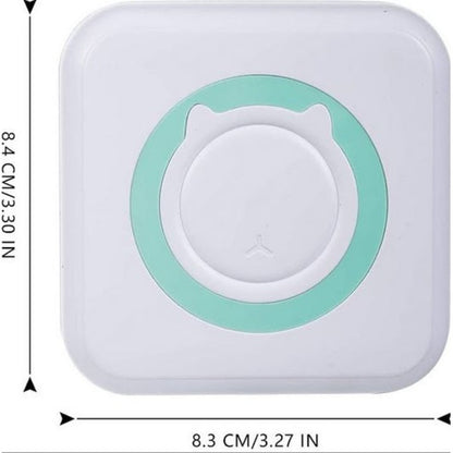 Mini Imprimanta Termica Luxis - 1200mAh, Bluetooth, Set 3 Role Hartie 57x25mm, Compatibila iOS/Android - MiniImp -Lux1200