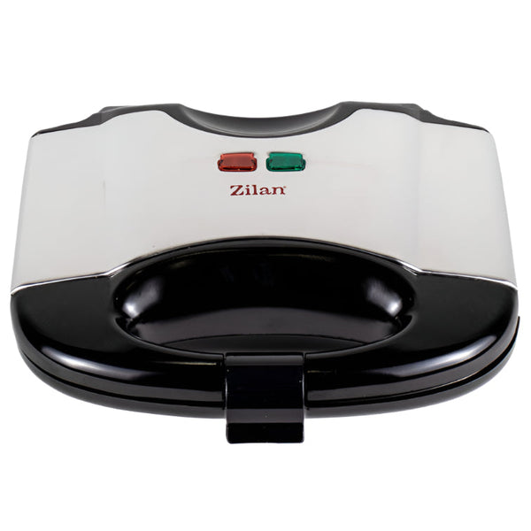 Sandwich Maker Zilan - 750W, Grill, Suprafață Antiaderentă, Mâner Rezistent - ZLN 8143