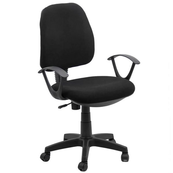 Scaun Birou Ergonomic - Tapițerie textilă, Brațe Fixe, Roți - Luxi 1332