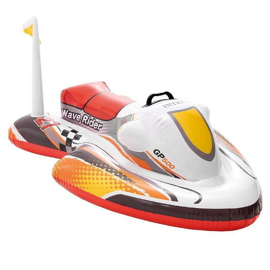 Colac Gonflabil Scooter Masinuta Copii - 116x77 cm - Distractie de Vara pe Apa