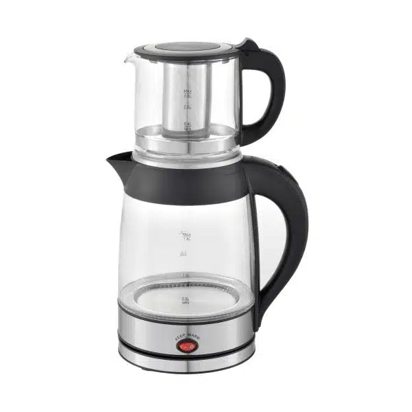 Set Fierbător Electric și Ceainic Zilan, 1,8 L + 0,8 L - ZLN4858