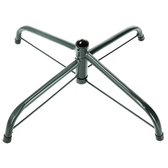 Brad de Craciun Artificial 180 cm, Clasic PVC, Verde, Cu Suport Metalic si 380 de Ramuri - Atmosfera de Sarbatoare in Casa Ta