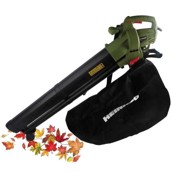 Suflantă / Aspirator de Frunze Heinner 3500W - 270 km/h viteză aer, 40L sac colector