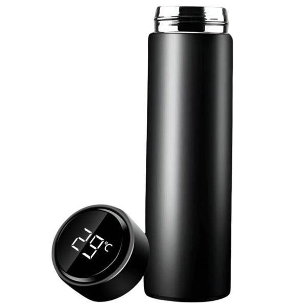 Termos Digital Zilan - 500ml Inox, 24h Rece, 18h Cald, Sită Ceai, FLORIA - ZLN0804
