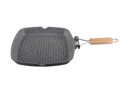 Zilan ZLN4298 – tigaie grill cu mâner pliabil