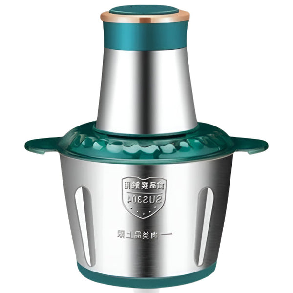 Tocător Electric Universal - Bol 2L Inox, 4 Lame, Carne și Legume