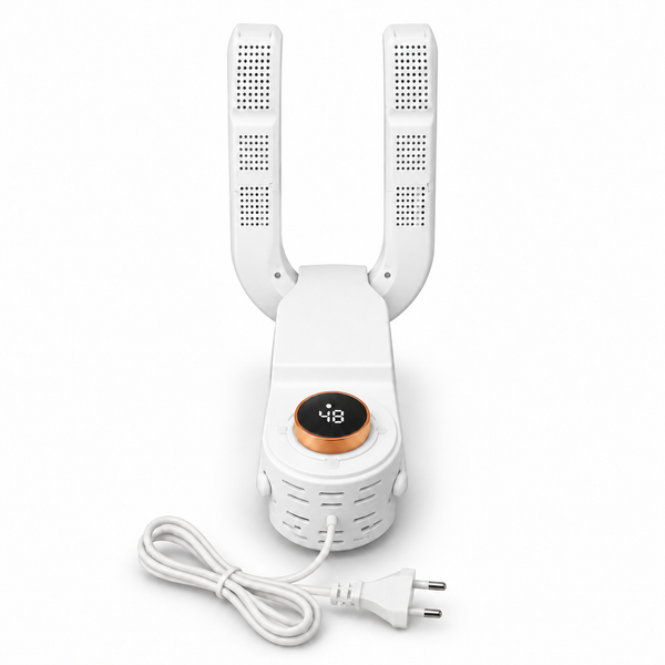 Uscător Electric de Pantofi Luxis, cu Brațe Pliabile și Afișaj Digital - 44-115