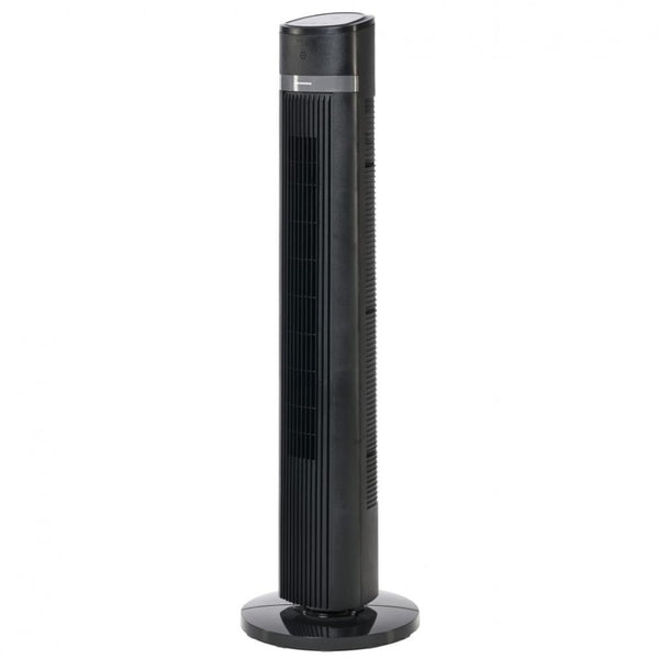 Ventilator Turn Digital Heinner - 45W, 3 Viteze + ECO, 3 Moduri, Telecomandă, Oscilare Laterală - HMTF-D3BK
