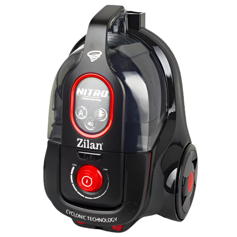 Aspirator Fără Sac ZILAN - 750W, 2L, Filtrare Ciclonică, Filtru HEPA - ZLN3512