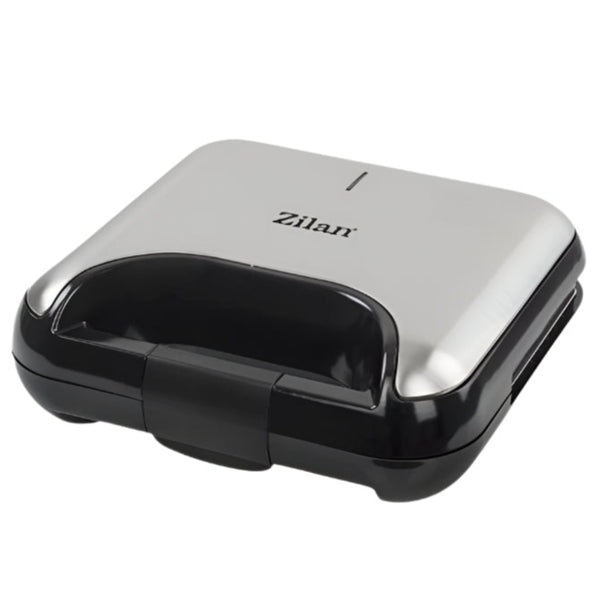 Sandwich Maker Zilan 5 în 1 - 800W, 5 Plăci Detașabile, Forme Grill, Waffle, Nuci, Triunghi - ZLN 3932